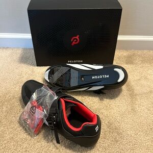 Brand new, never used with tags Peloton cycling shoes.
